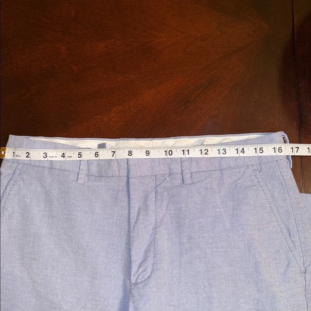 Old Navy Men’s Sky Blue Chino Pants 32x30 Slim Casual Cotton Khaki Trousers